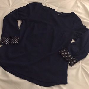 The Limited Navy Blouse - XS